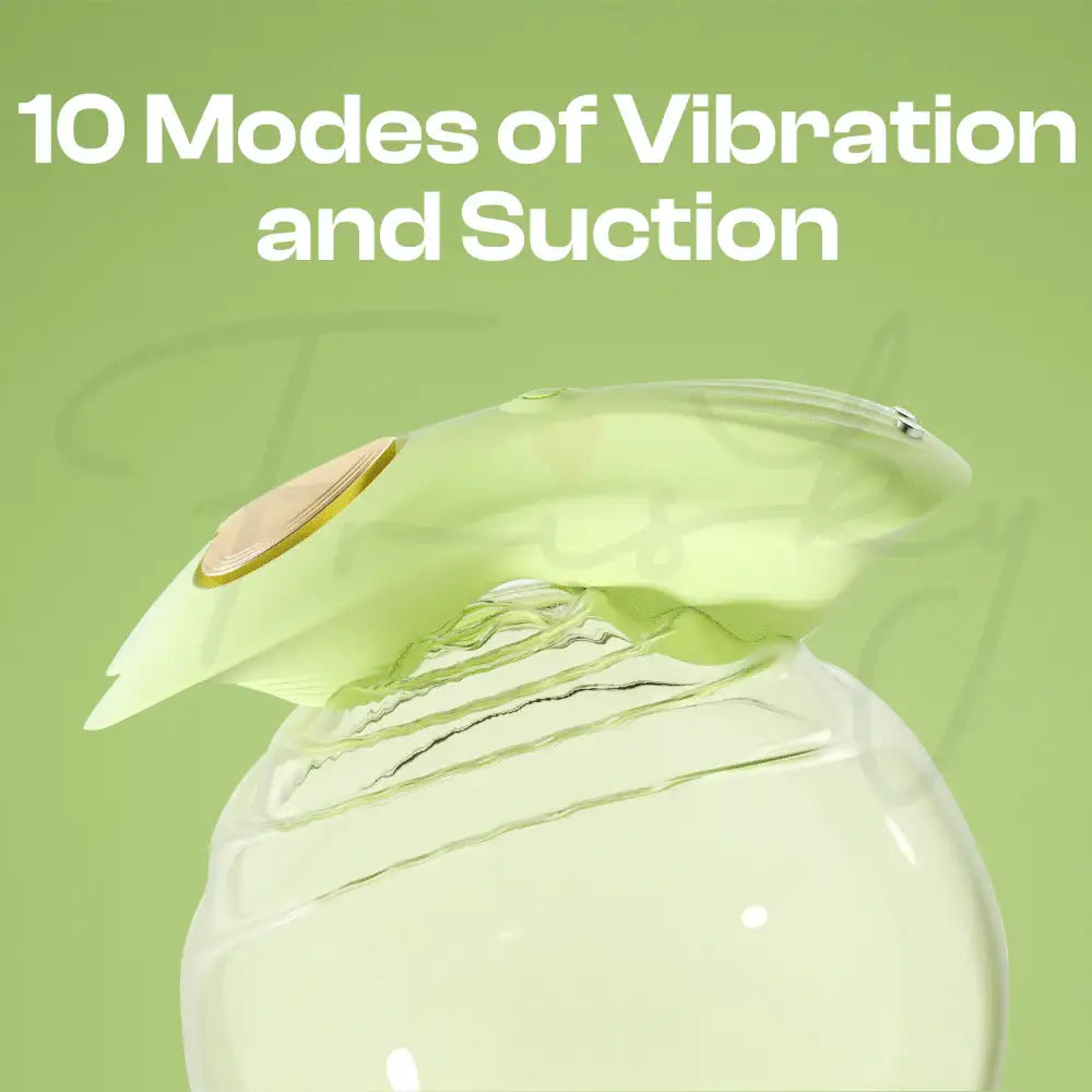 Mira - Magnetic Wearable APP Control Suction Vibrator With Casing, Adult Female Rechargeable Sex Toys - Frisky Business Adult Sex Toys Shop
