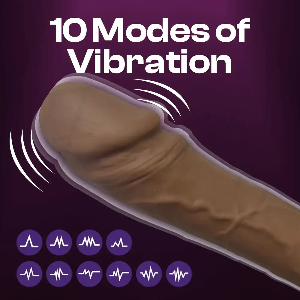 Murney – Realistic Dildo G-spot Stimulation Vibrator - Frisky Business Adult Sex Toys Shop
