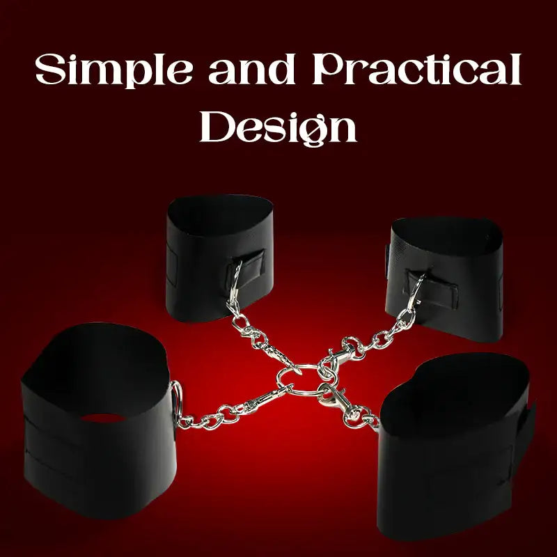 Naughty Nods Cuffs – Bed Bondage Handcuff Set - Frisky Business Adult Sex Toys Shop
