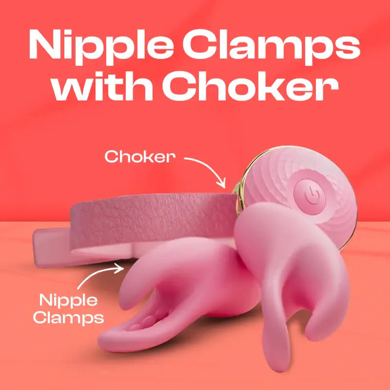 Q’Queen – Wired Vibrating Nipple Clamps - Frisky Business Adult Sex Toys Shop