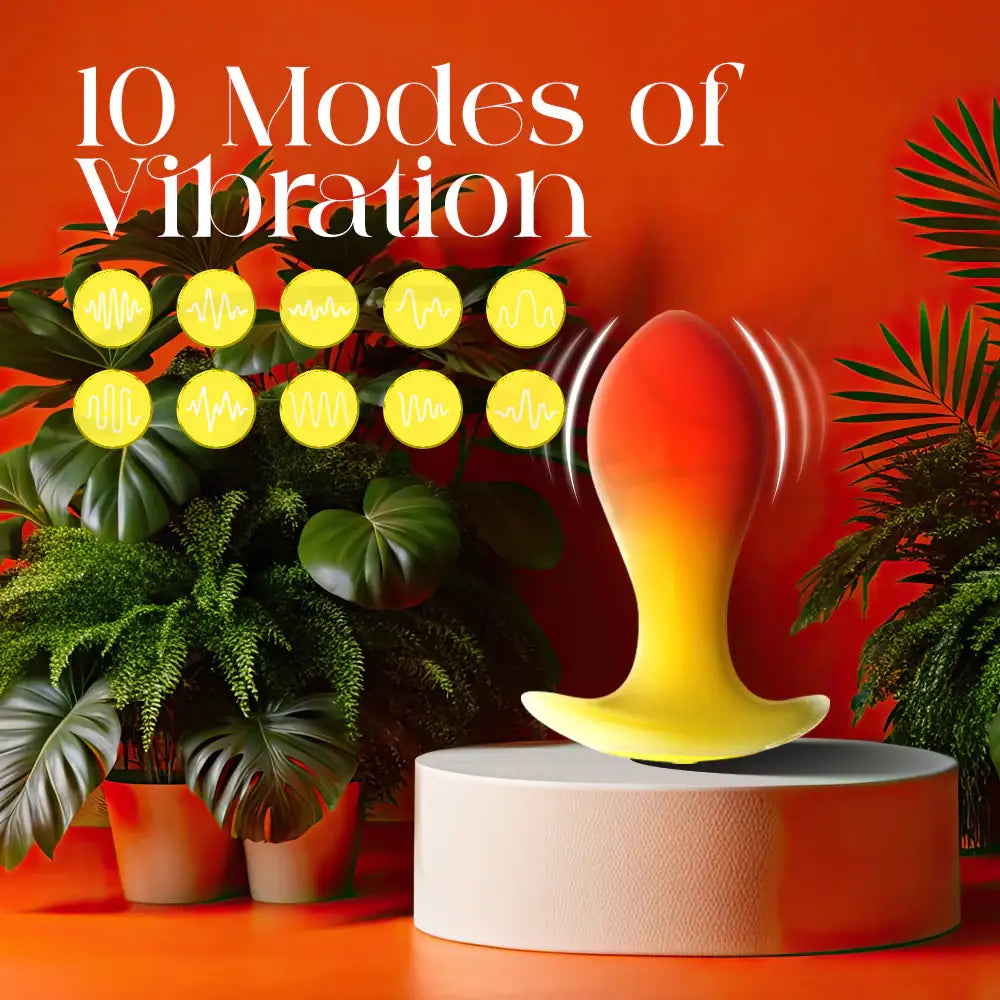 Solar Pulse - Remote Control Vibrating Anal Plug - Frisky Business Adult Sex Toys Shop