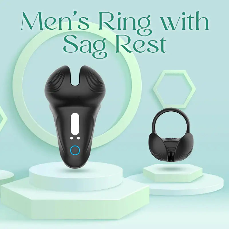 Stamina Stud Perineum Cock Ring - Frisky Business Adult Sex Toys Shop