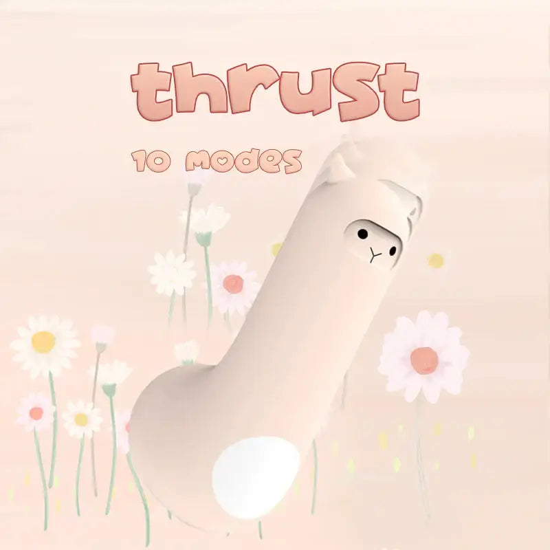 Happy Humpa-Llama - Sucking Automatic Thrusting Vibrating 3 In 1 Vibrator - Frisky Business Adult Sex Toys Shop