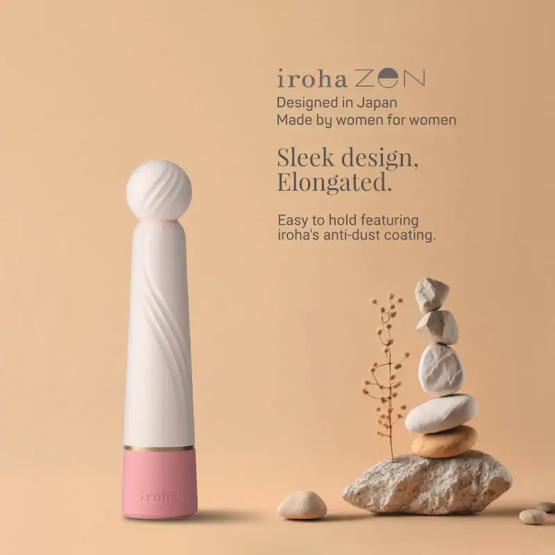 Iroha Rin + Hisui Momosango Mini Wand Vibrator Milk Green lifestyle-friendly portable personal massager Singapore