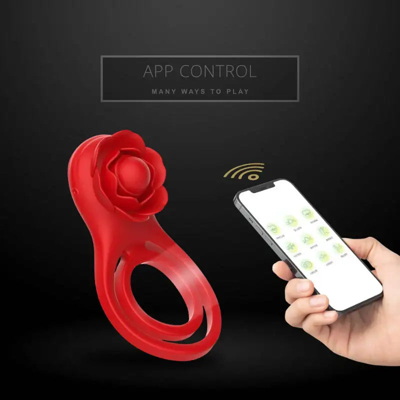 Petal Pulsar - Vibrating Dual Cock Ring - Frisky Business Adult Sex Toys Shop