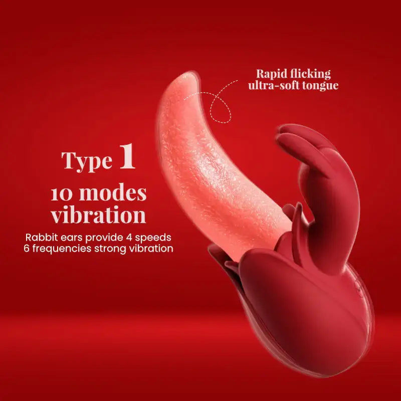 Luscious Licker - Vibrating Tongue 3 in 1 - Frisky Business Adult Sex Toys Shop
