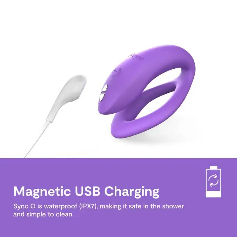 We-Vibe Sync O Light Purple app controlled Bluetooth connected wearable massager Singapore