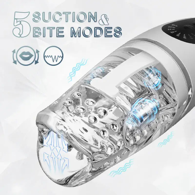 Crystal Kiss - Automatic Man Masturbator - Frisky Business Adult Sex Toys Shop