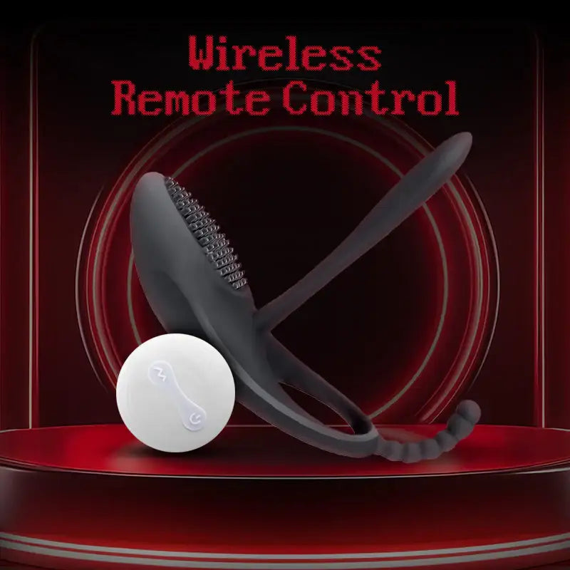 Eclipse Echo - Remote Control Vibrating Cock Ring - Frisky Business Adult Sex Toys Shop
