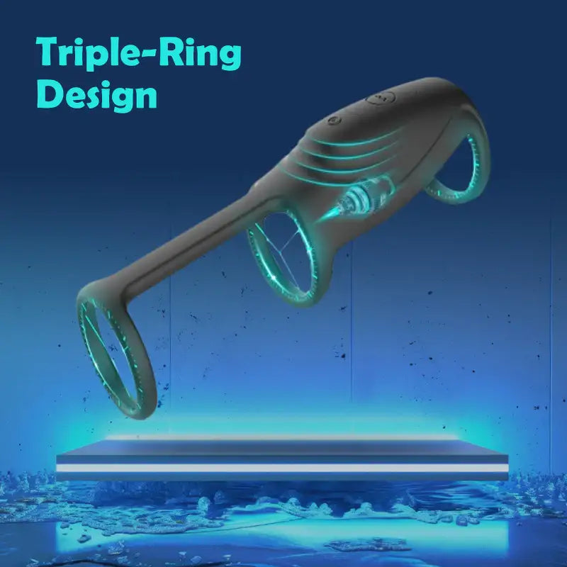 Intima Lock- Vibrating Cock Ring - Frisky Business Adult Sex Toys Shop