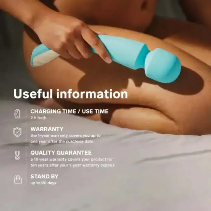 LELO Smart Wand 2 Large Black app-controlled vibration settings for customizable intensity and interactive massage experiences Singapore