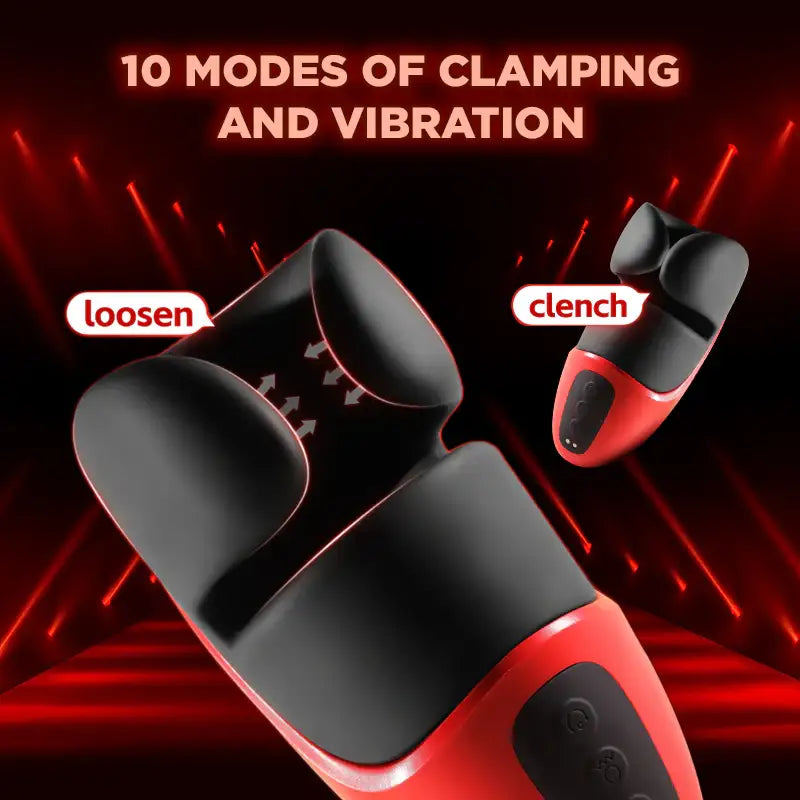 Lena Lux - Clamp Vibrating Penis Massager - Frisky Business Adult Sex Toys Shop