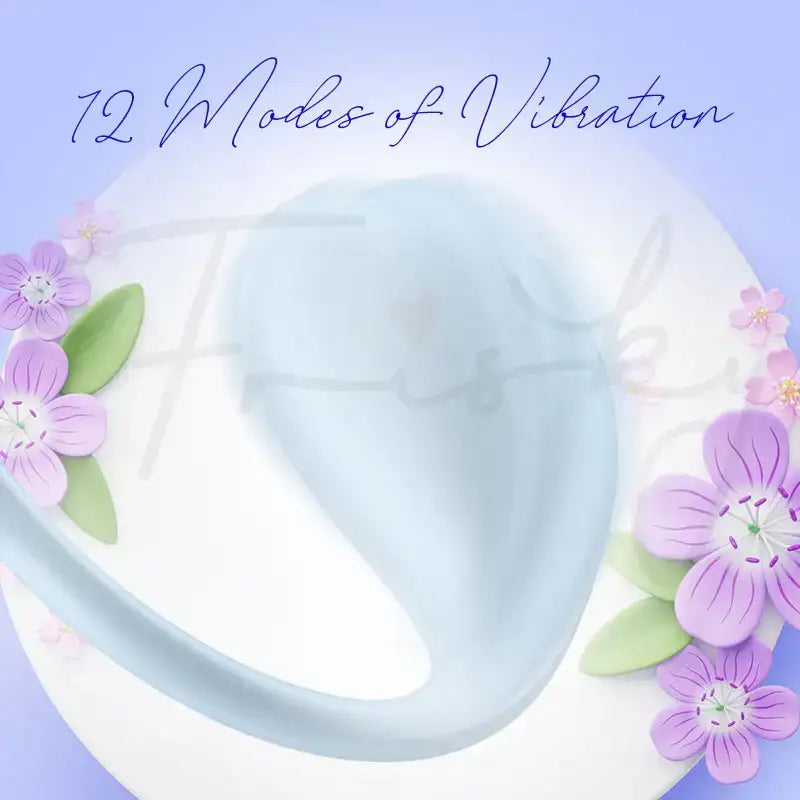 Satisfyer Smooth Petal Connect App Light Blue Rechargeable Battery Sleek Modern Compact Design Adult Massager Singapore