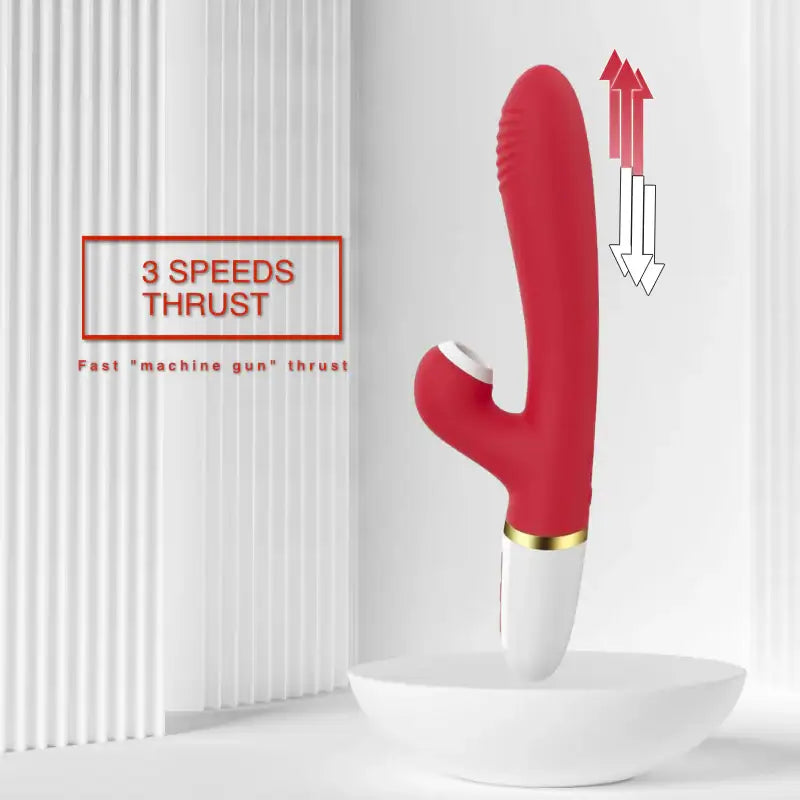 Pleasure Surge - Triple Stimulation Vibrator - Frisky Business Adult Sex Toys Shop