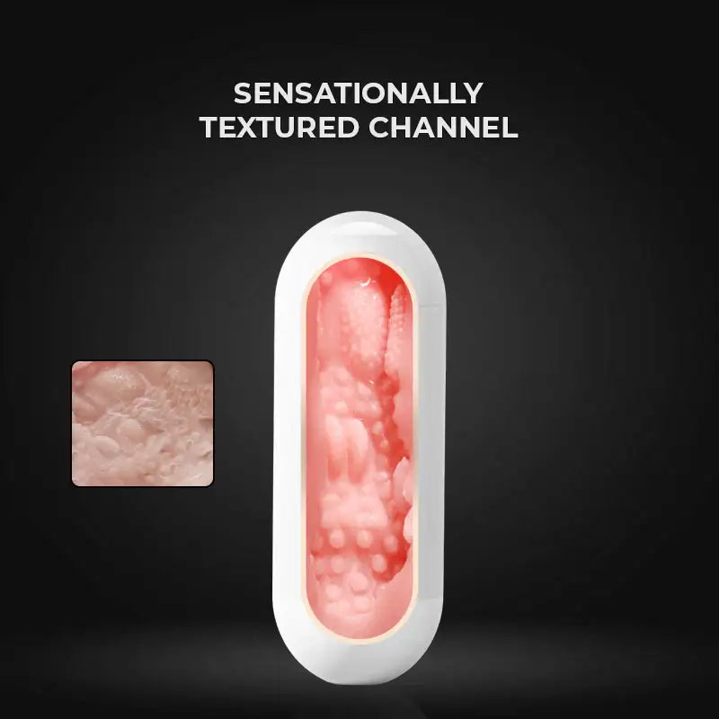 Pleasure Whisper - Dual Entry Masturbator - Frisky Business Adult Sex Toys Shop