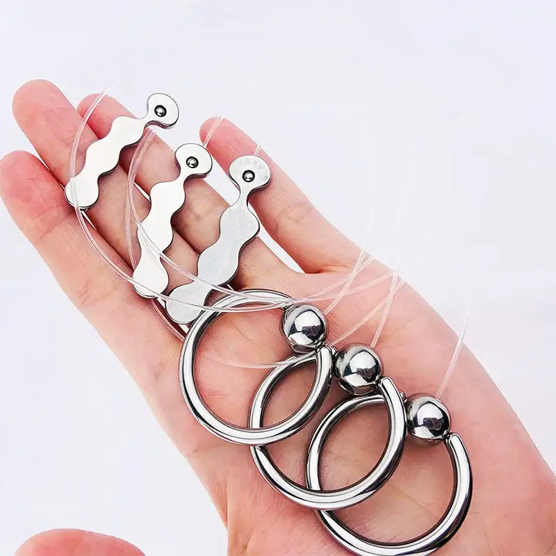 Bean Bliss - Stainless Steel Anal Plug with Handle - Frisky Business Adult Sex Toys Shop