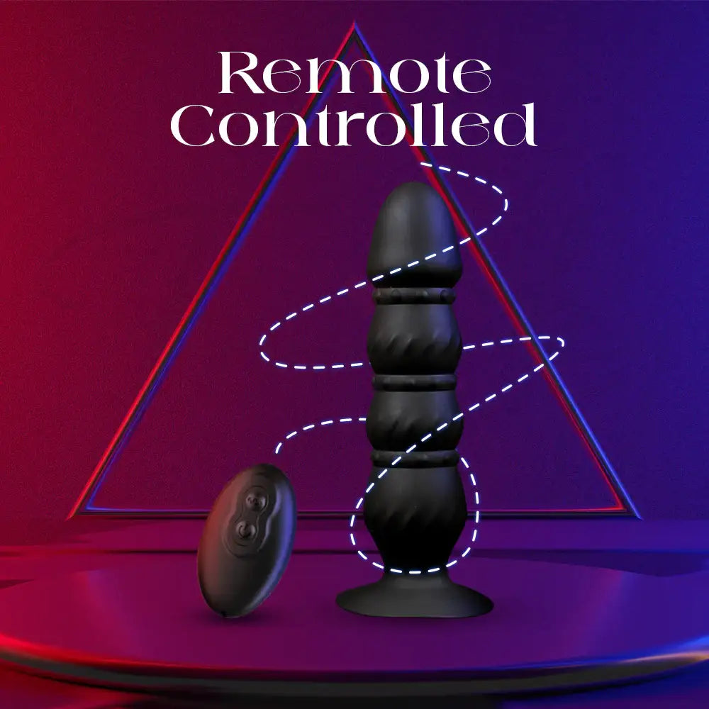 Booty Bloom – Remote Control Dildo Unisex Butt Plug - Frisky Business Adult Sex Toys Shop