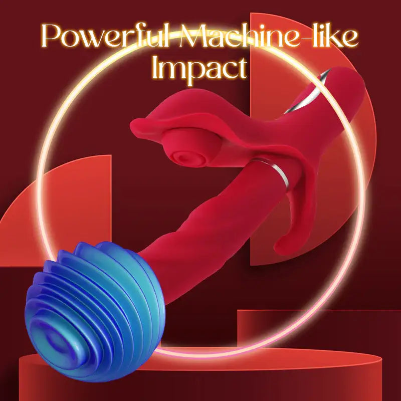 Carnivorous Bliss - Triple Stimulation Vibrator - Frisky Business Adult Sex Toys Shop