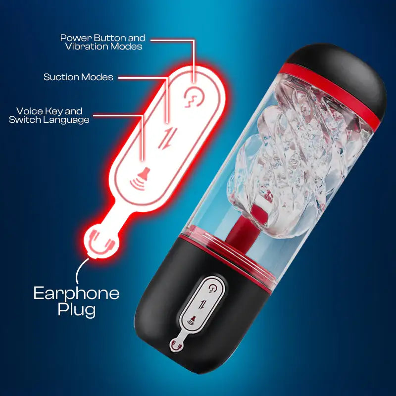 Clear’Comfort Crown - Male Automatic Masturbator - Frisky Business Adult Sex Toys Shop