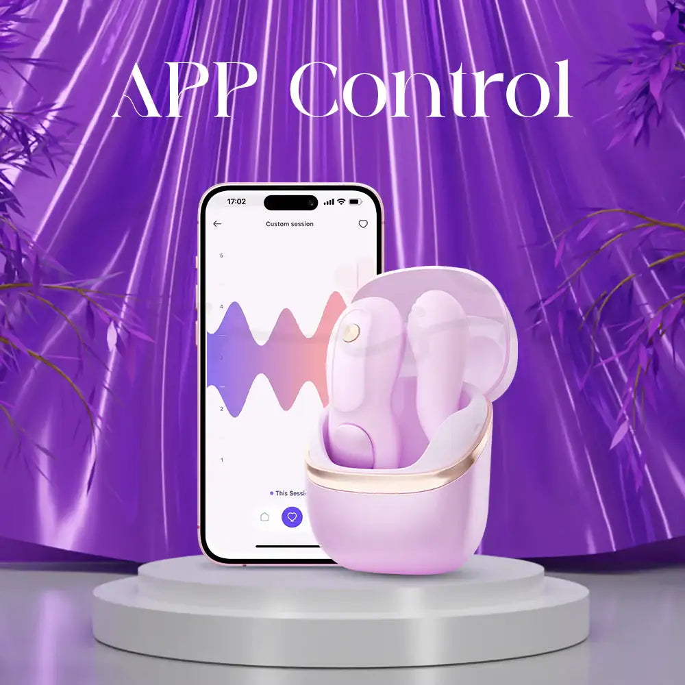 Confidane - 2 in 1 Suction + G-Spot Wearable Vibrator, App Control With Charging Casing - Frisky Business Adult Sex Toys Shop