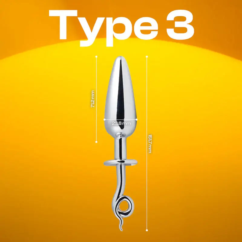 Elf Elegance - Stainless Steel Butt Plug - Frisky Business Adult Sex Toys Shop