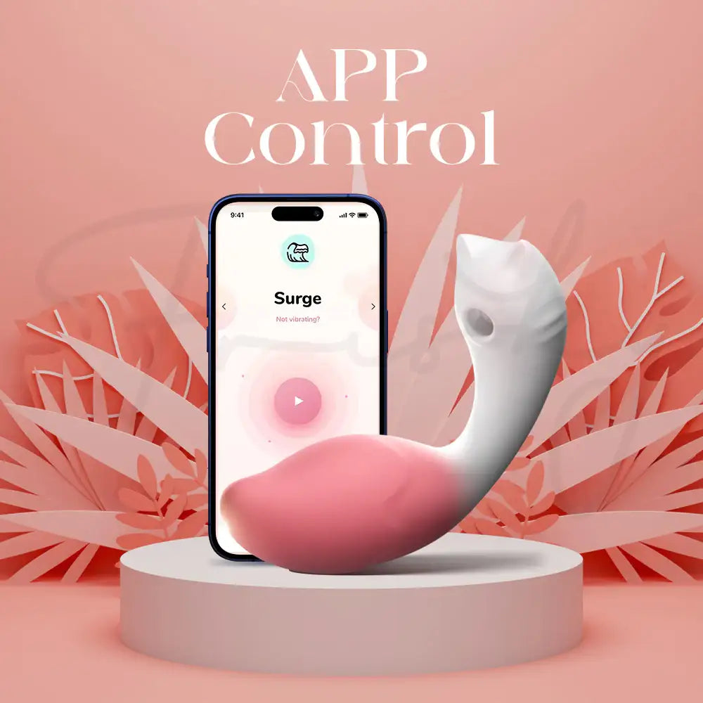 Fairy Fox - APP Control Wearable G-Spot Suction Vibrator - Frisky Business Adult Sex Toys Shop