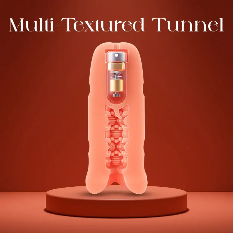 Fiery Kiss – Realistic Vibrating Masturbator - Frisky Business Adult Sex Toys Shop