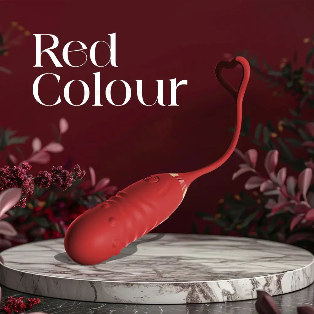 Heart Spiral - APP Control Wearable Rotating Beads Thrusting Egg Vibrator - Frisky Business Adult Sex Toys Shop