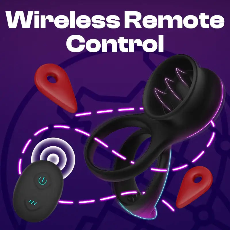 Hgod Honor - Remote Control Vibrating Cock Ring - Frisky Business Adult Sex Toys Shop