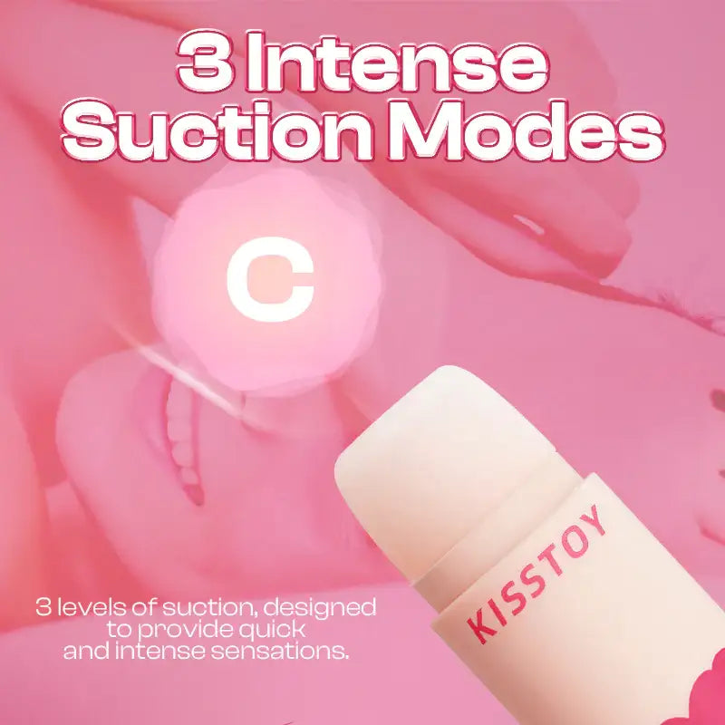 KISSTOY® Baabes App Controlled Sucking Device with Adjustable Intensity Settings Singapore