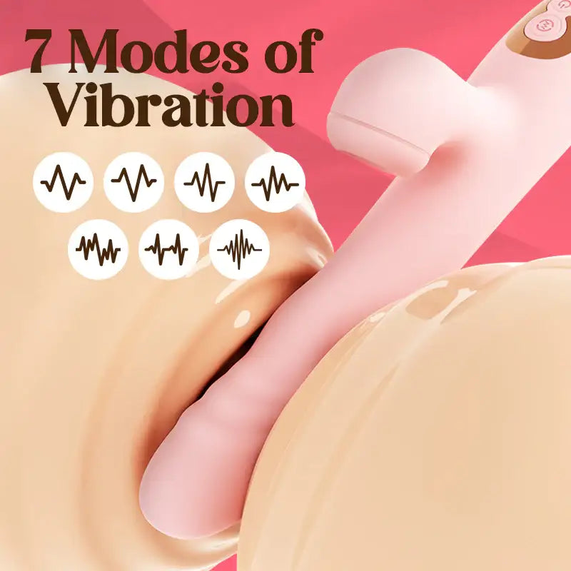 Libobo Lounge - 3-in-1 Dual Vibrator - Frisky Business Adult Sex Toys Shop