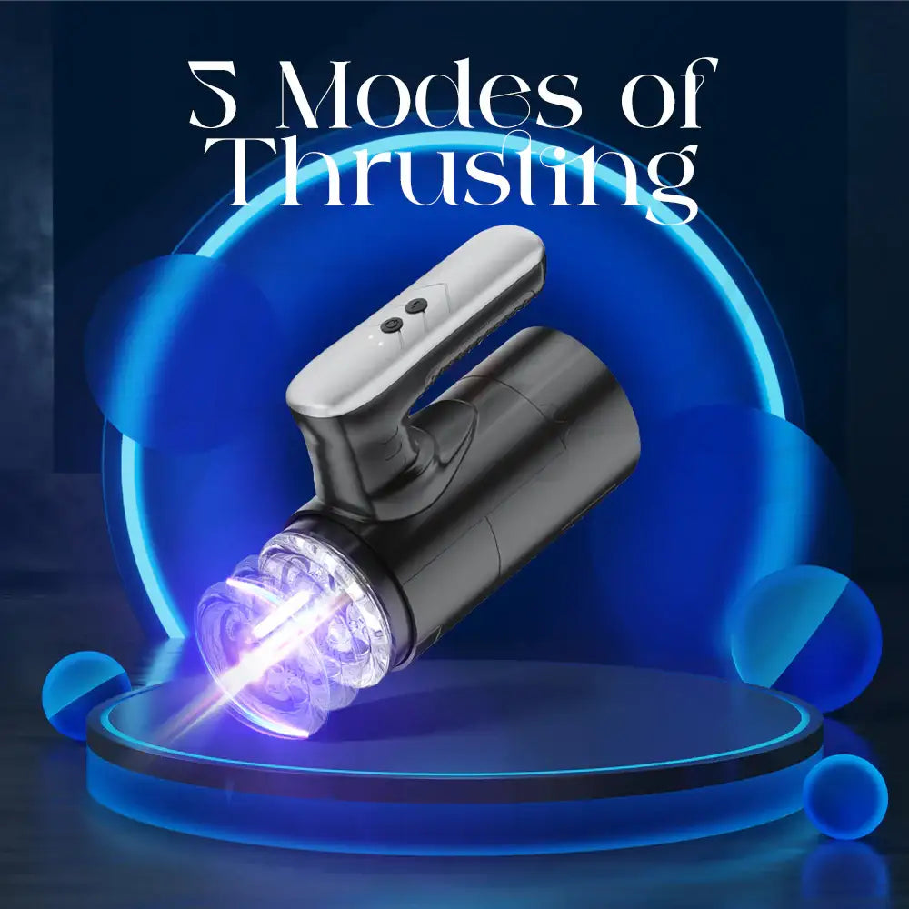 Mark - Automatic Rotating and Thrusting Masturbator - Frisky Business Adult Sex Toys Shop