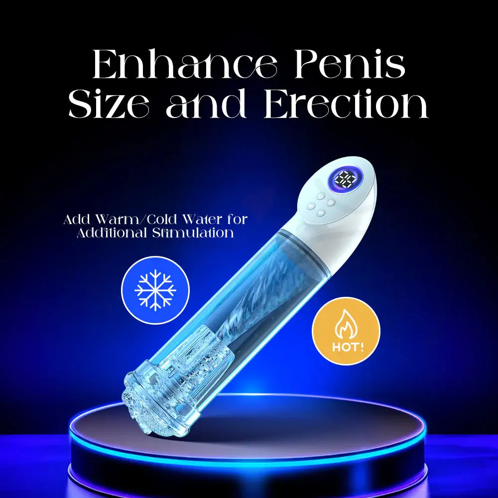 Max Wave - Automatic Penis Pump Compatible with Water Treatment - Frisky Business Adult Sex Toys Shop