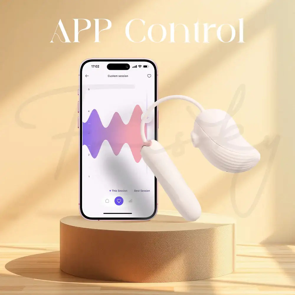 Nami – APP Control 2-in-1 Thrusting Vibrator with Suction - Frisky Business Adult Sex Toys Shop