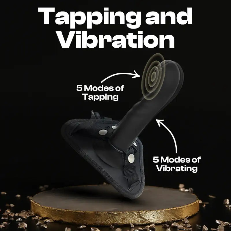 Nightfall Nuzzler – Strap-on Tapping Dildo - Frisky Business Adult Sex Toys Shop