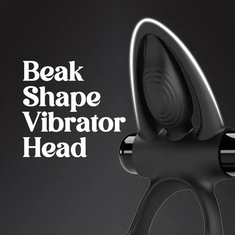 Raven’s Embrace – Duo-ring Vibrating Cock Ring - Frisky Business Adult Sex Toys Shop