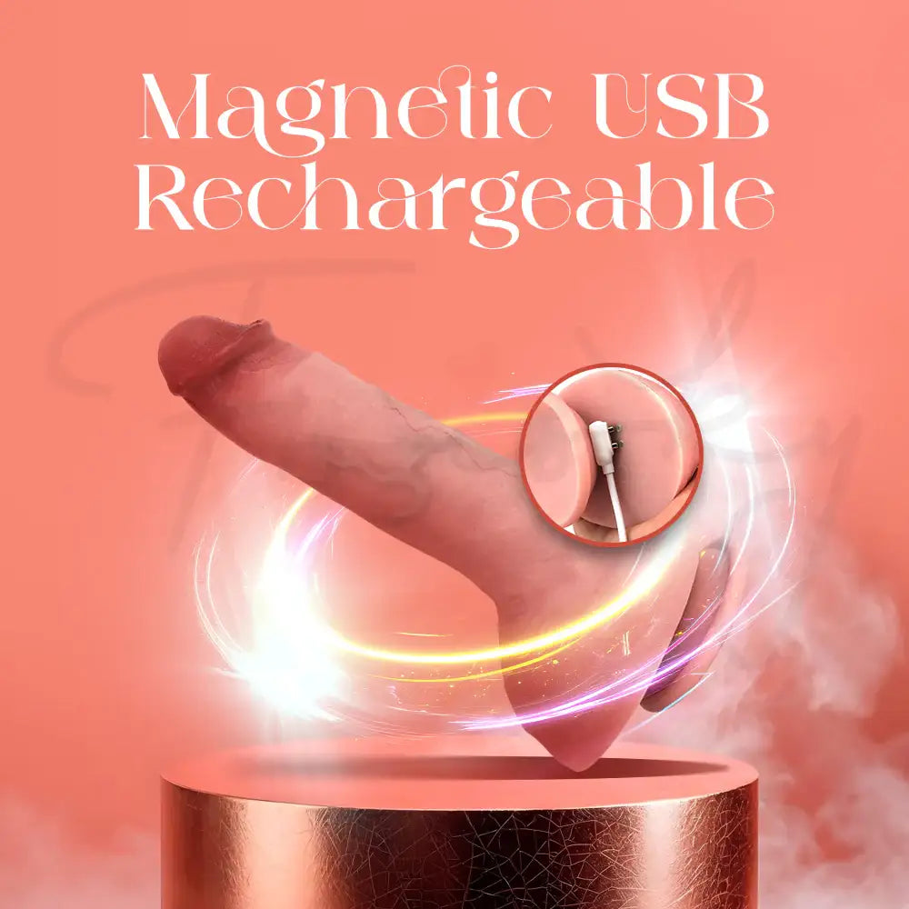 Ryan Surge - Thrusting Vibrating Dildo with Remote Control and Suction Cup - Frisky Business Adult Sex Toys Shop
