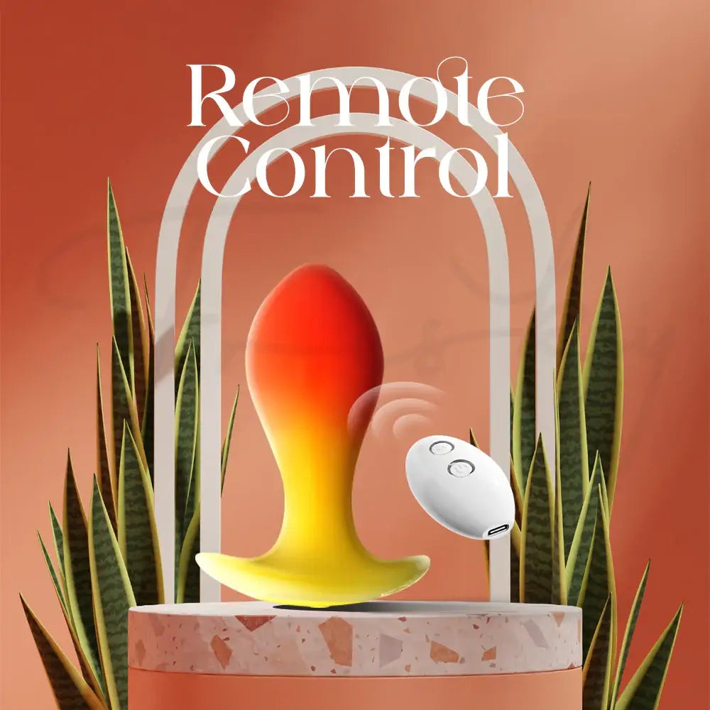 Solar Pulse - Remote Control Vibrating Anal Plug - Frisky Business Adult Sex Toys Shop