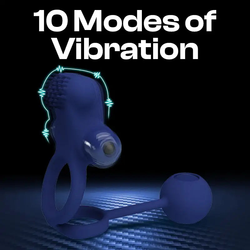 Throb Torque - Dual Cock Ring with Weighing Bead - Frisky Business Adult Sex Toys Shop