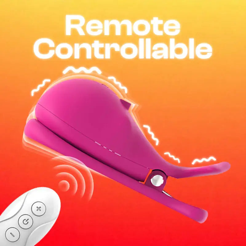 Tidal Thrill - Wireless Vibrating Nipple Clamps - Frisky Business Adult Sex Toys Shop