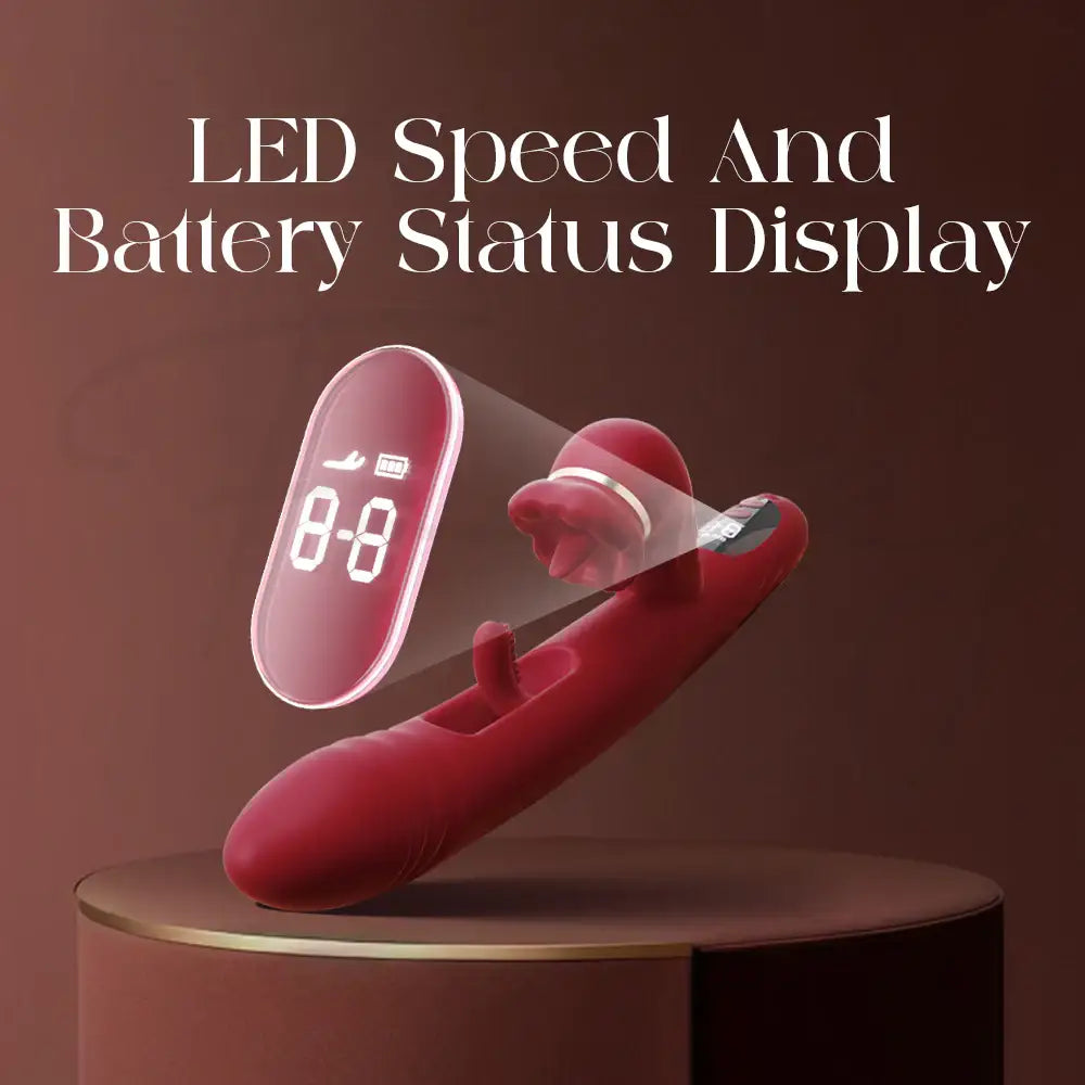 Wink N’Flick - Fingering G-Spot Clitoral Licking Simulation Vibrator - Frisky Business Adult Sex Toys Shop