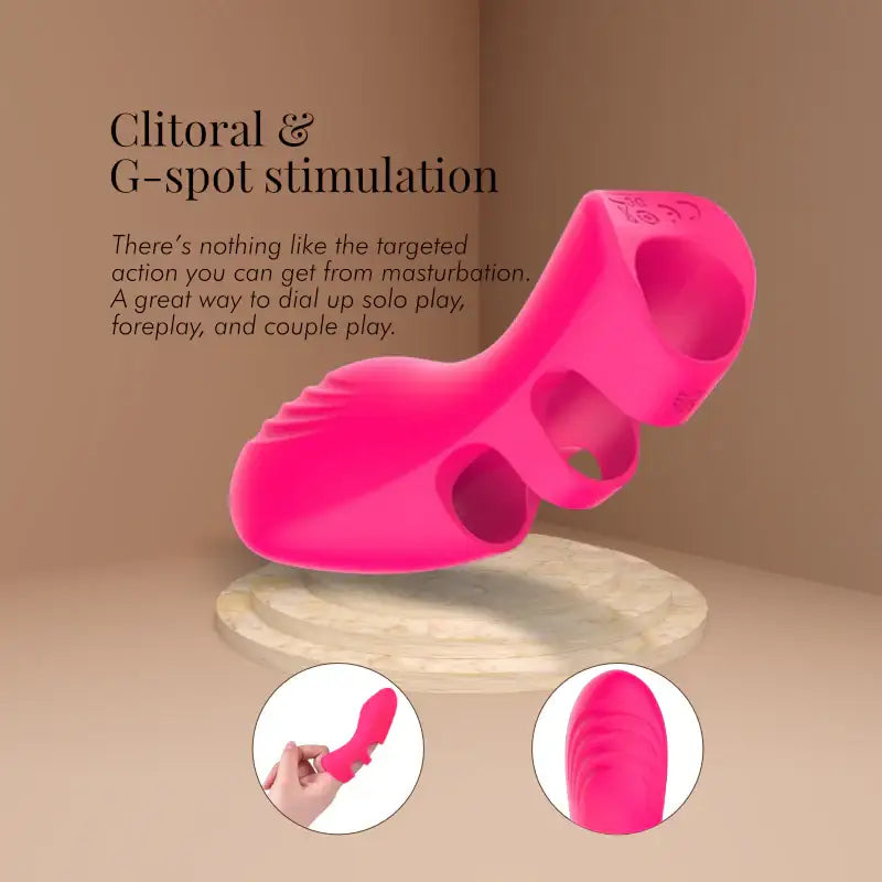 Pure Ecstasy - Rechargeable Finger Vibrator - Frisky Business Adult Sex Toys Shop