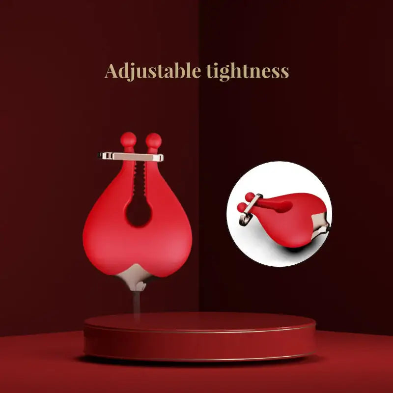 Pinnacle Trio Pleasure - G-spot Vibrator with Vibrating Nipple Clamps - Frisky Business Adult Sex Toys Shop