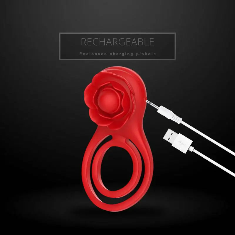 Petal Pulsar - Vibrating Dual Cock Ring - Frisky Business Adult Sex Toys Shop