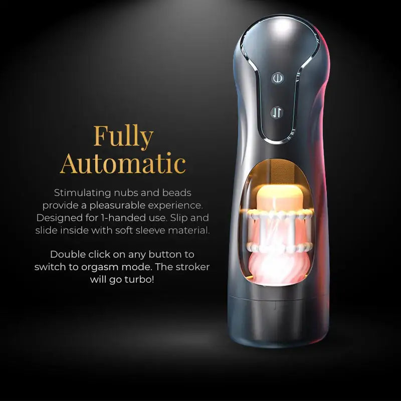 Warming Ride - Automatic Thrusting Masturbator - Frisky Business Adult Sex Toys Shop