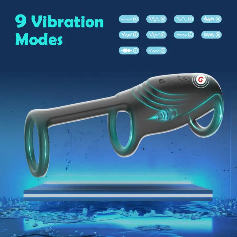 Intima Lock- Vibrating Cock Ring - Frisky Business Adult Sex Toys Shop