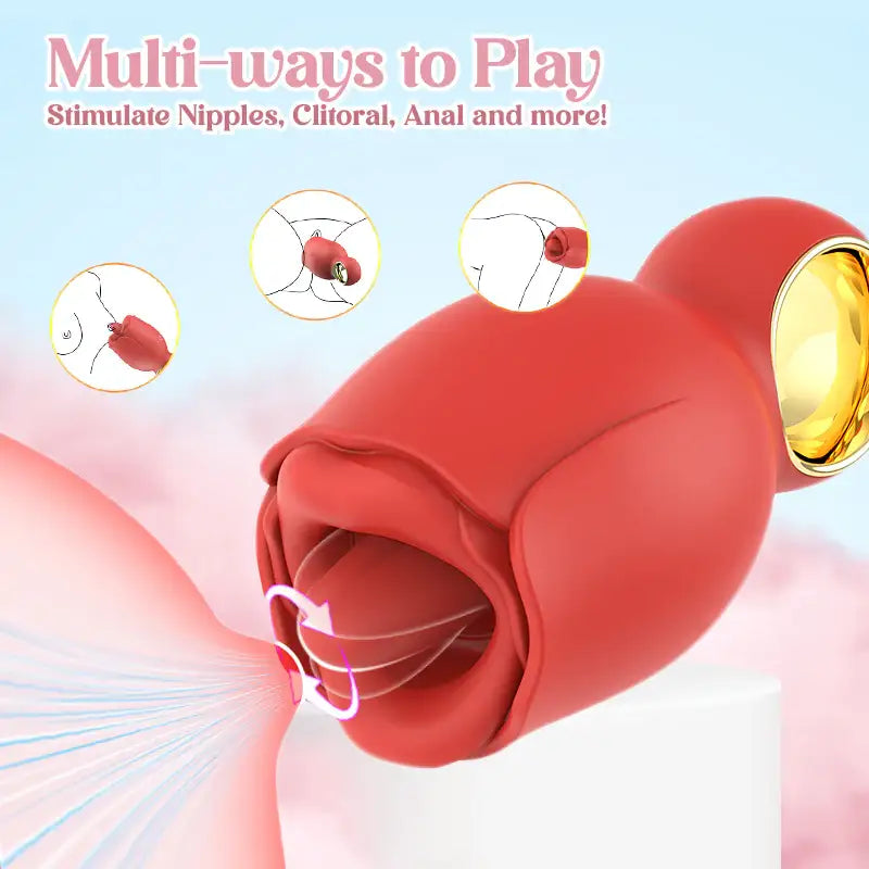 Savor Sweetness - Female Oral Licking Vibrator - Frisky Business Adult Sex Toys Shop