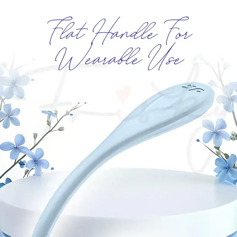 Satisfyer Smooth Petal Connect App Light Blue App Controlled Bluetooth Connectivity Interactive Stimulation Hands-Free Device Singapore