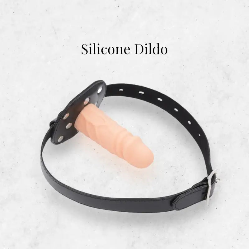 BDSM Mouth Gag Dildo - Frisky Business Adult Sex Toys Shop