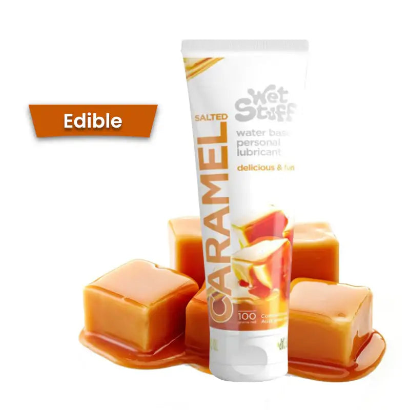 Wet Stuff - Salted Caramel, Water Based Personal Lubricant - Frisky Business Adult Sex Toys Shop